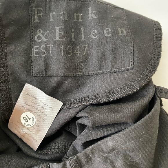 Frank & Eileen Murphy Billion Dollar Pant Size XS Black Stretch Quiet Luxury - Picture 12 of 15